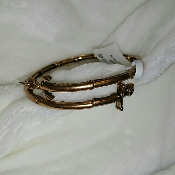 Alex and Ani Anchor Wrap Bracelet - Picture 5 of 6
